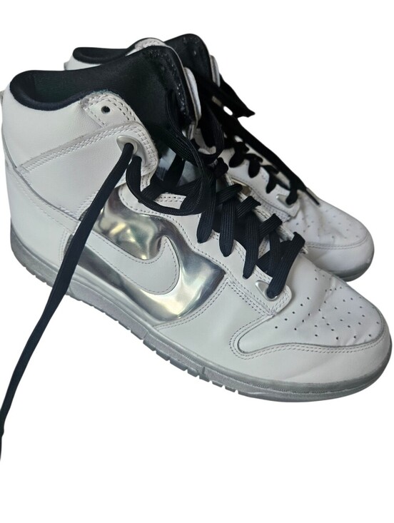 Nike Shoes - Nike Dunk High SE Chrome Sneakers Women 10